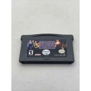 Medal of Honor Underground GBA Nintendo Gameboy Advance Authentic Tested